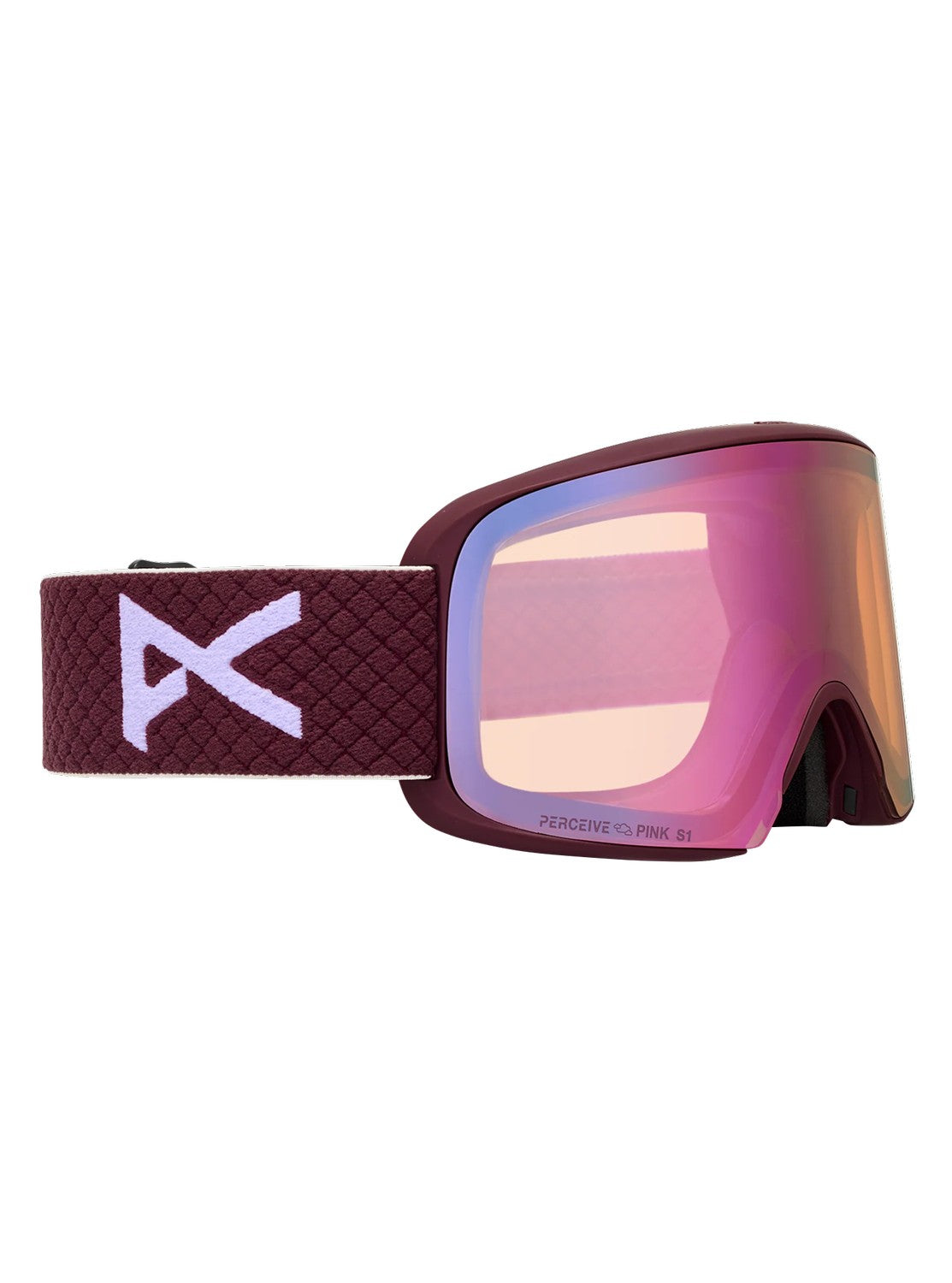 Anon M6s Goggles With Bonus Lens And Mfi Face Mask goggle -- front view showing lens and frame at Willis Ski and Board