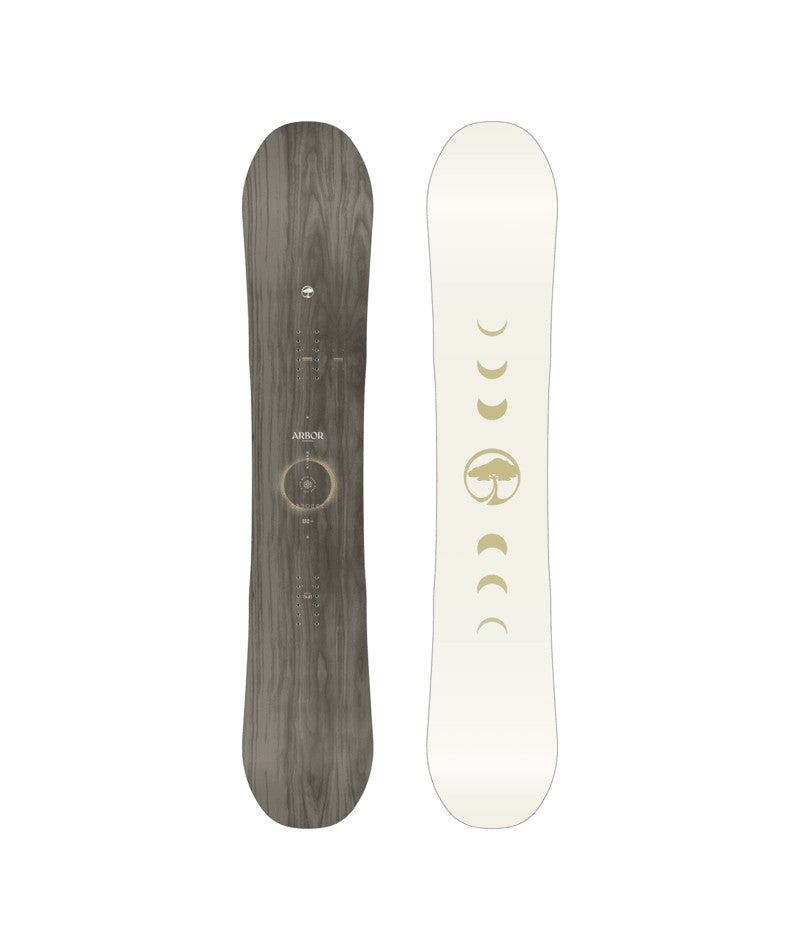 Arbor Mantra Snowboard 2026 all-mountain snowboard -- top sheet graphic at Willis Ski and Board Pittsburgh
