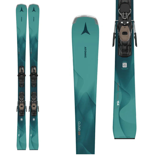 Atomic Cloud Q8 Skis With M10 Gw Bindings 2026