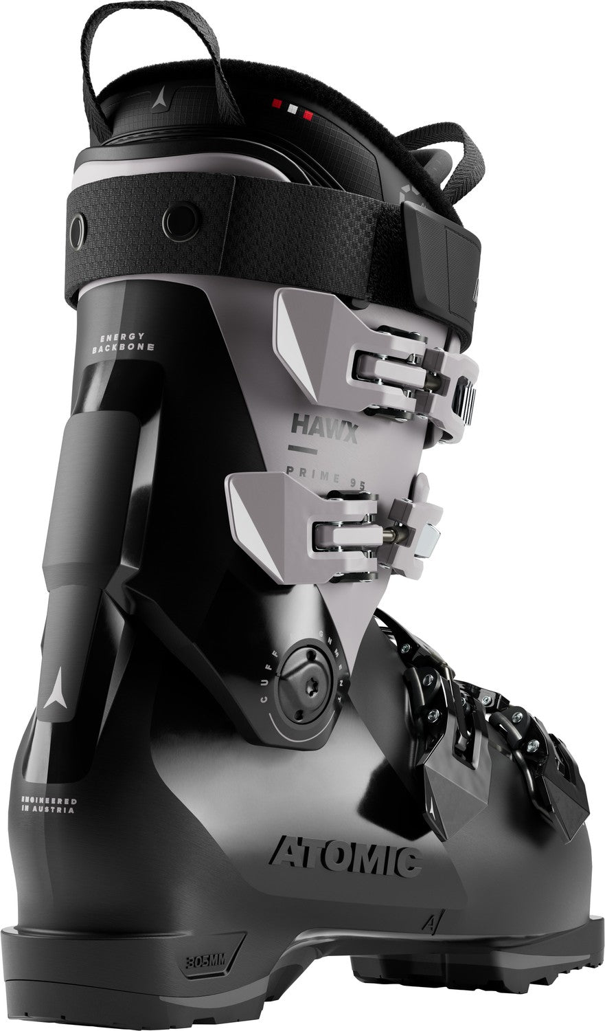 Atomic Hawx Prime 95w Boots 2026 product -- Black Dust colorway product view