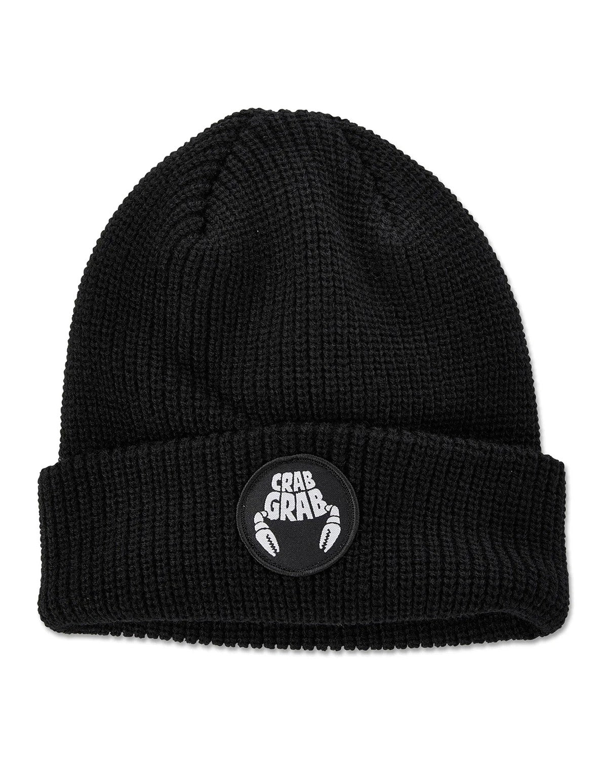 Crab Grab Circle Patch Beanie
