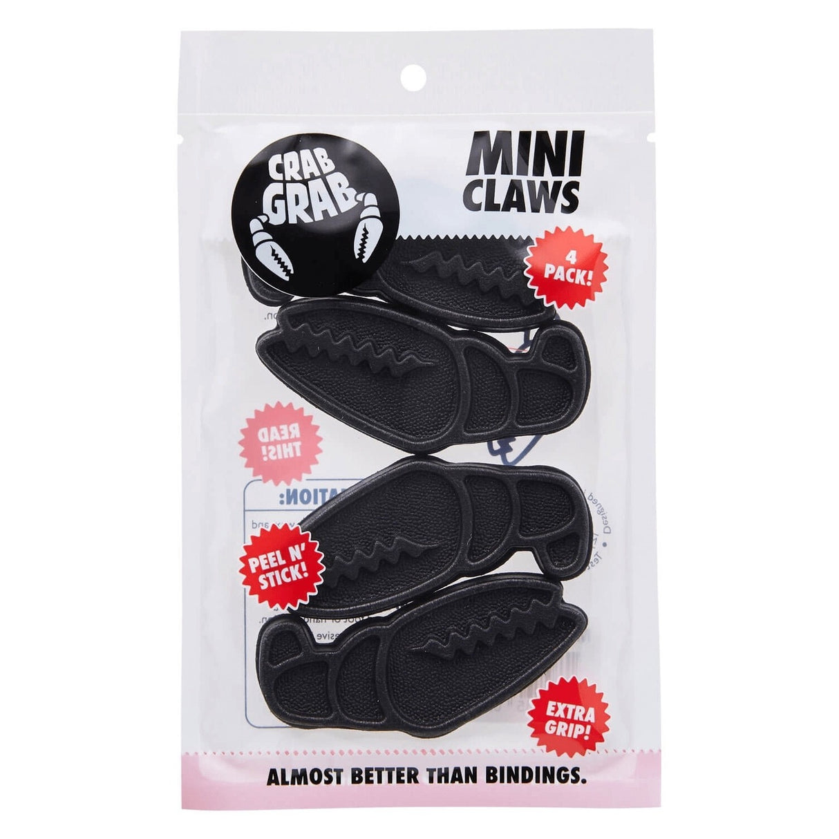 This is an image of Crab Grab Mini Claws Traction Pads