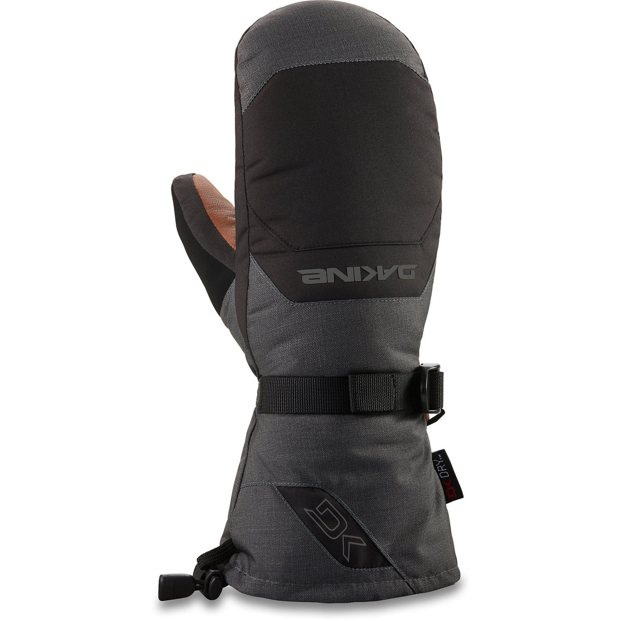 Dakine Leather Scout Mens Mitten glove -- palm view showing glove construction at Willis Ski and Board Pittsburgh
