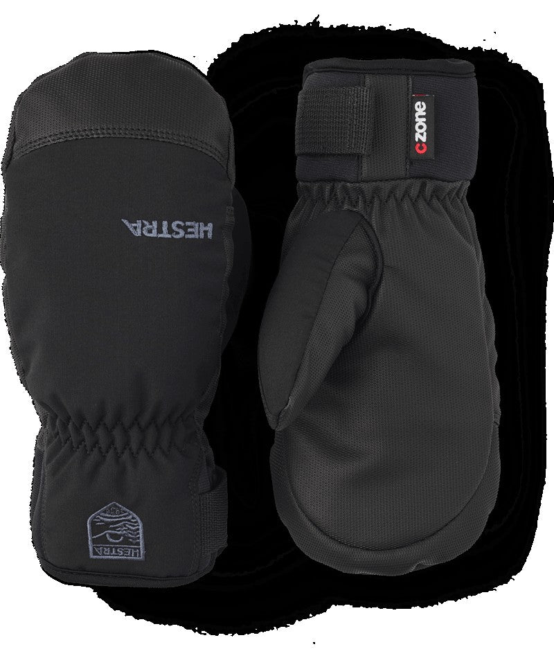 Hestra Ferox Junior Mitten glove -- palm view showing glove construction at Willis Ski and Board Pittsburgh