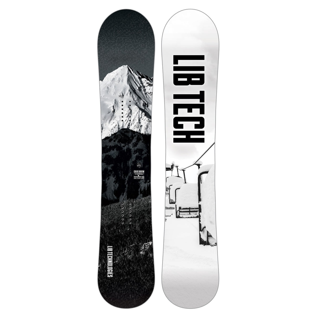 This is an image of LIB Tech Cold Brew Snowboard 2026
