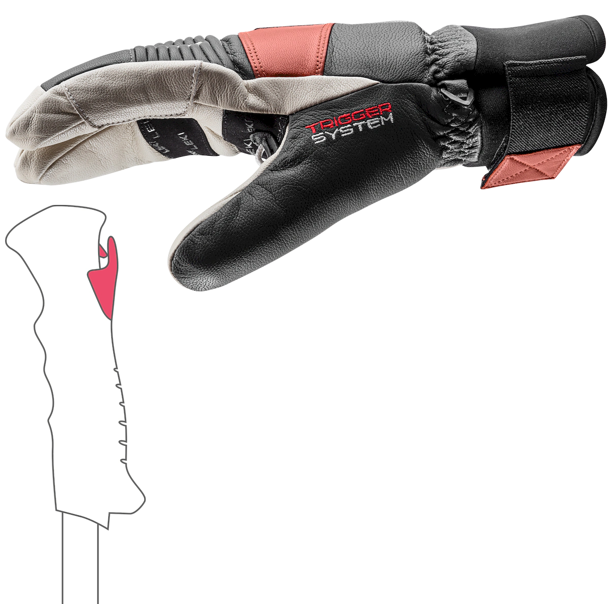 Leki Patrol 3d Lobster Gloves