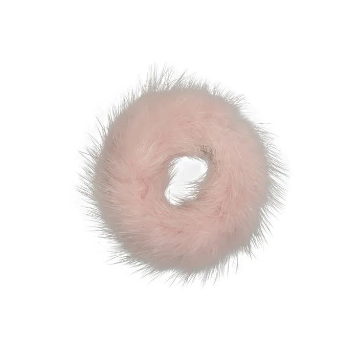Lindo F Mink Scrunchie