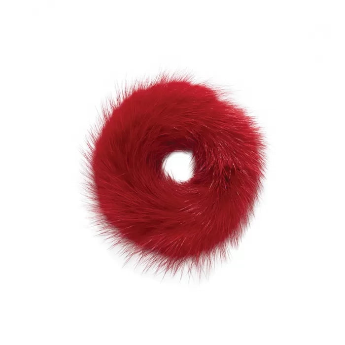 Lindo F Mink Scrunchie