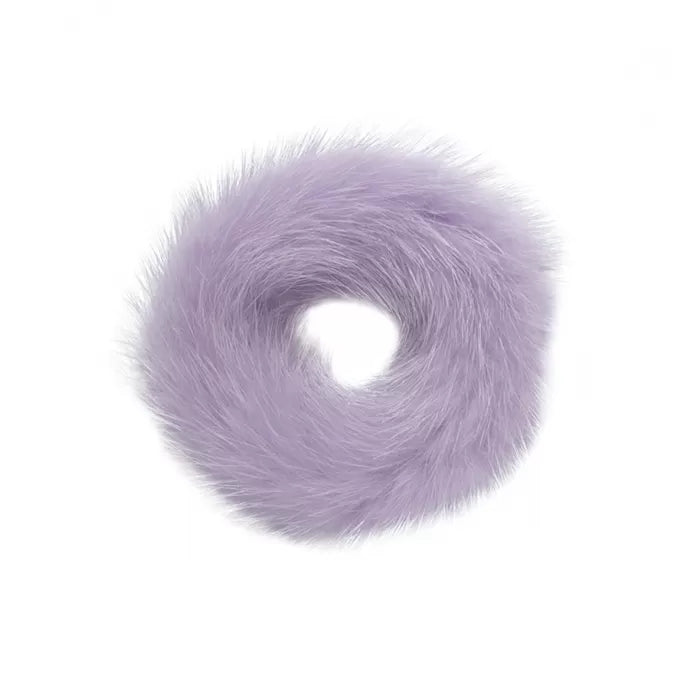 Lindo F Mink Scrunchie