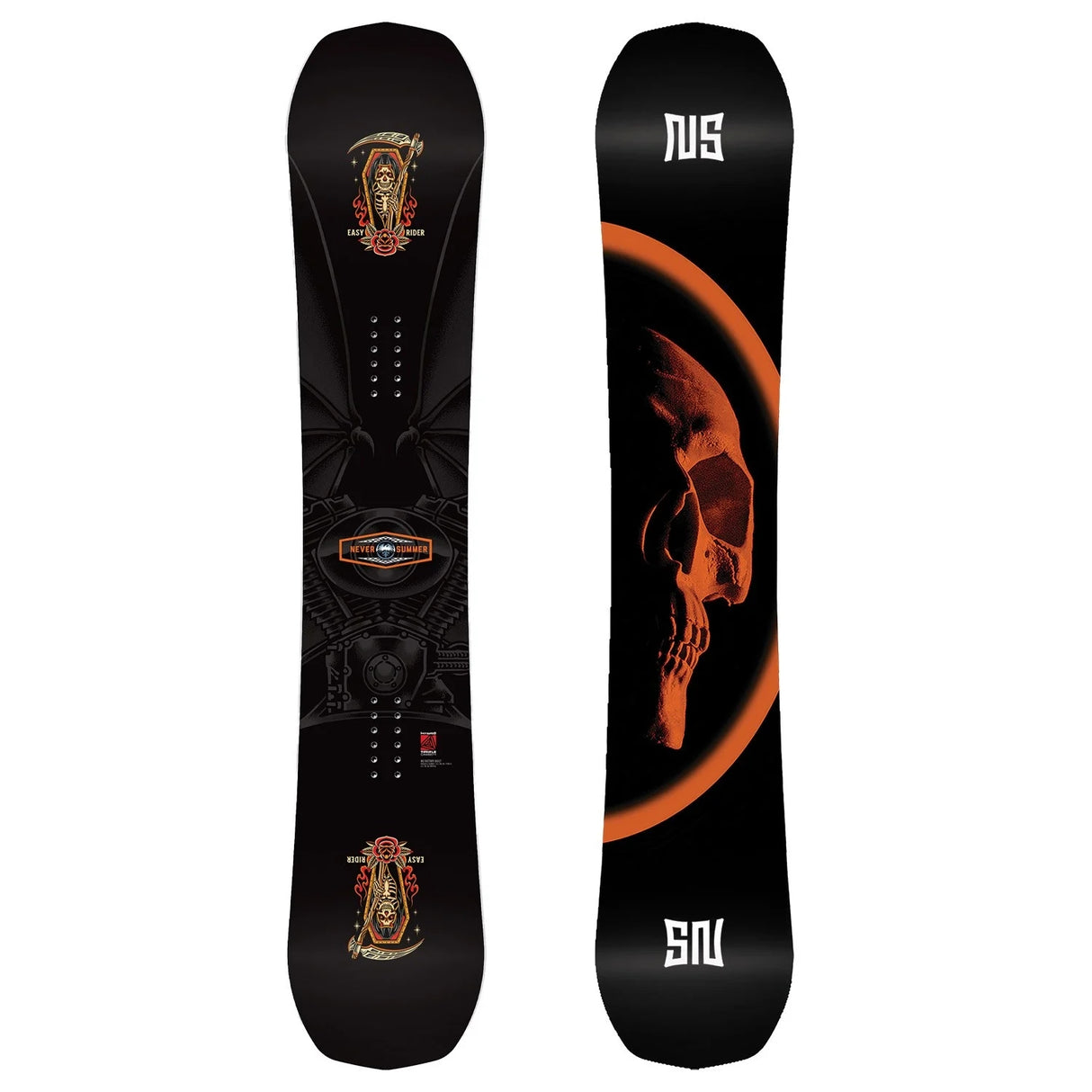 This is an image of Never Summer Easy Rider Snowboard 2026