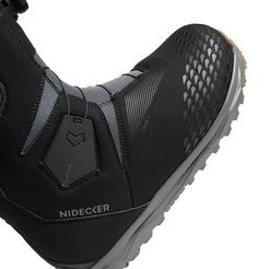 Nidecker Altai 2026 snowboard boot -- outside profile view in black -- size selector 11