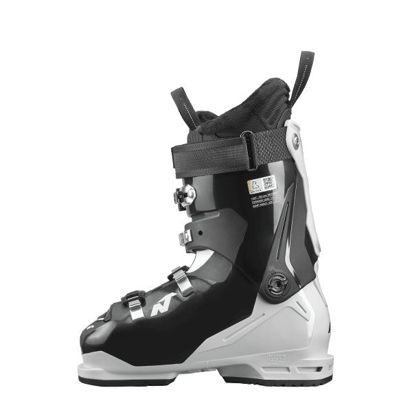 Nordica Sportmachine 3 75 W Gw Ski Boots 2026 alpine ski boot -- Black Gray Blue colorway outside profile view