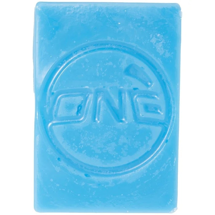 ONE Mfg 4WD Scented Ski Wax wax -- front view of cold temperature wax bar variant