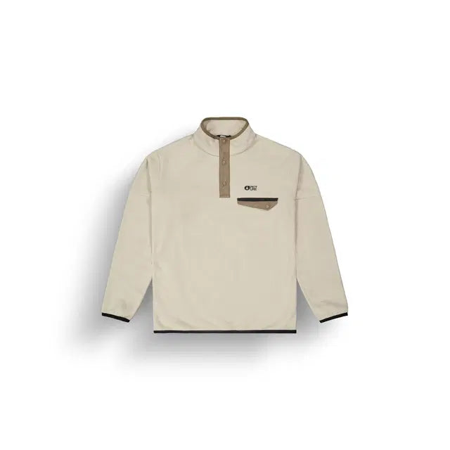 Picture Arcca Mens Fleece 2026 mid layer -- front view on model showing mid layer insulation