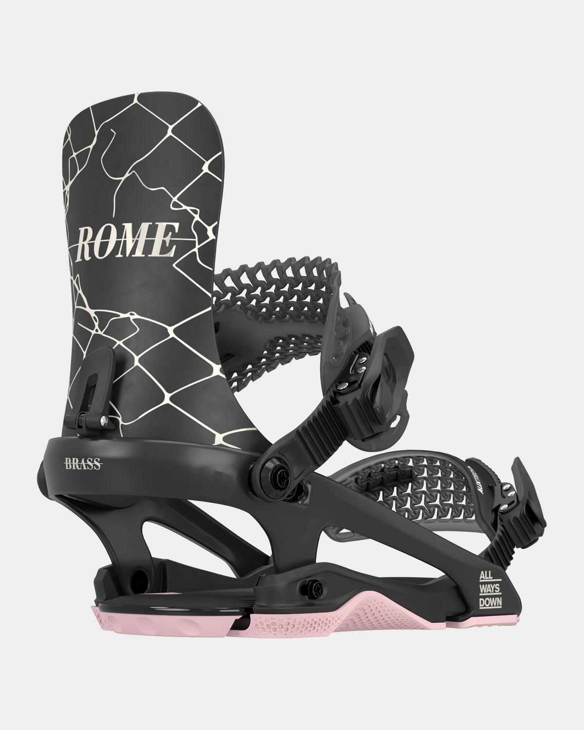 Rome Brass Snowboard Bindings