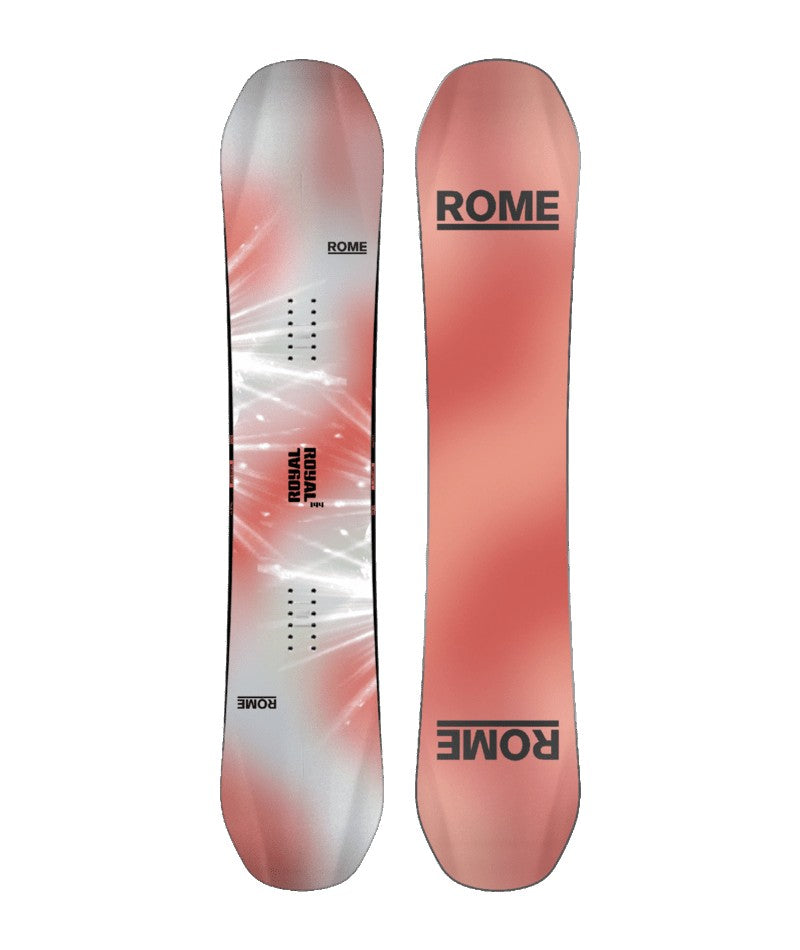 Rome Royal Snowboard 2026 all-mountain snowboard -- top sheet graphic at Willis Ski and Board Pittsburgh