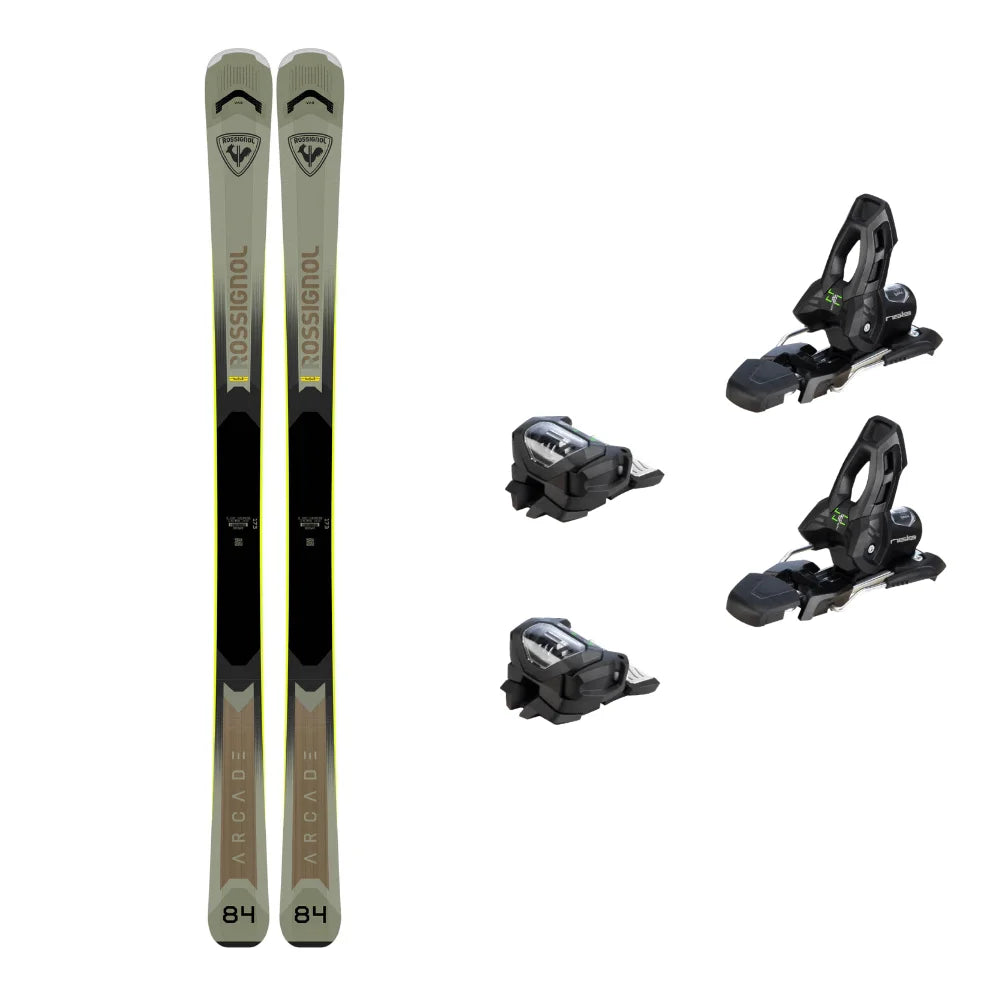 Rossignol Arcade 84 Open Skis Package With Attack 11 Ski Bindings