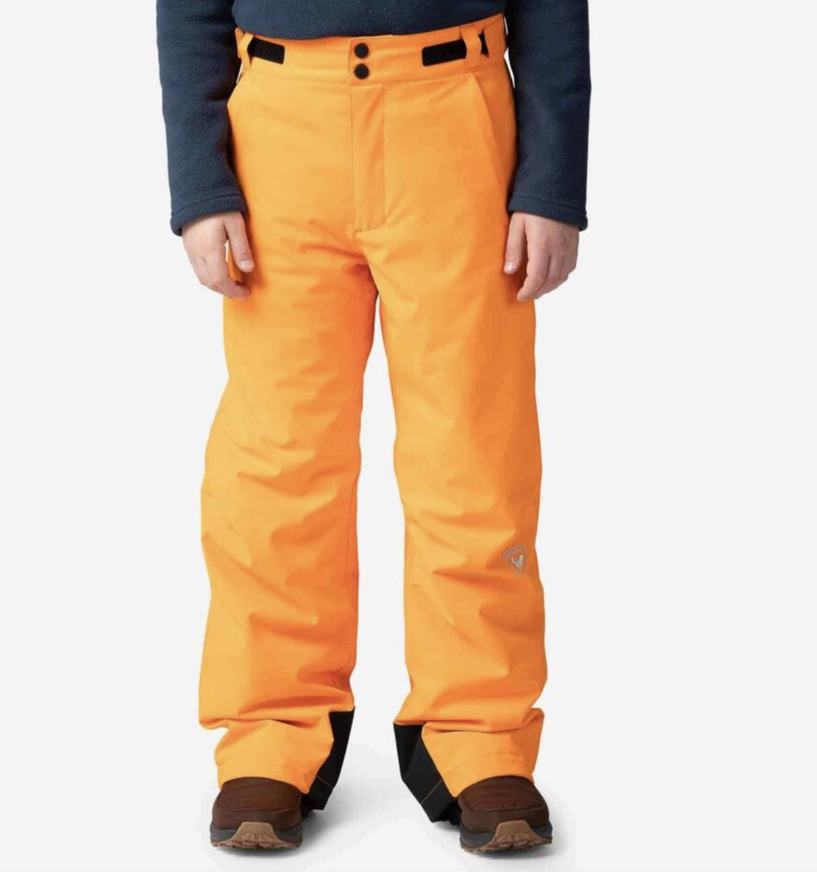 Rossignol Boy Ski Pant ski pant -- front view on model showing insulated ski pant at Willis Ski and Board Pittsburgh