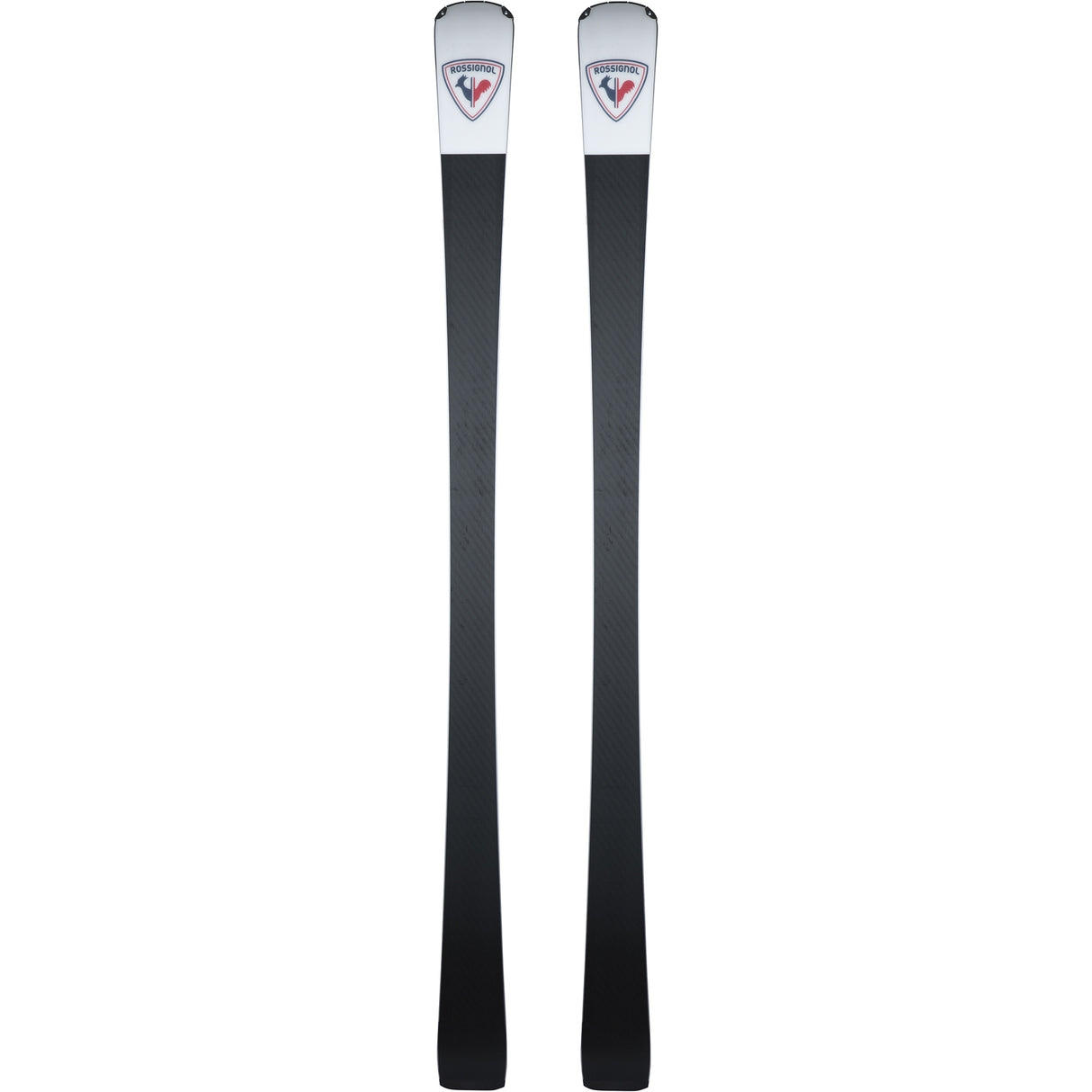 Rossignol Forza 50 Skis With Nx 12 Gw Bindings alpine binding -- Nx 12 Gw colorway top view showing toe and heel piece