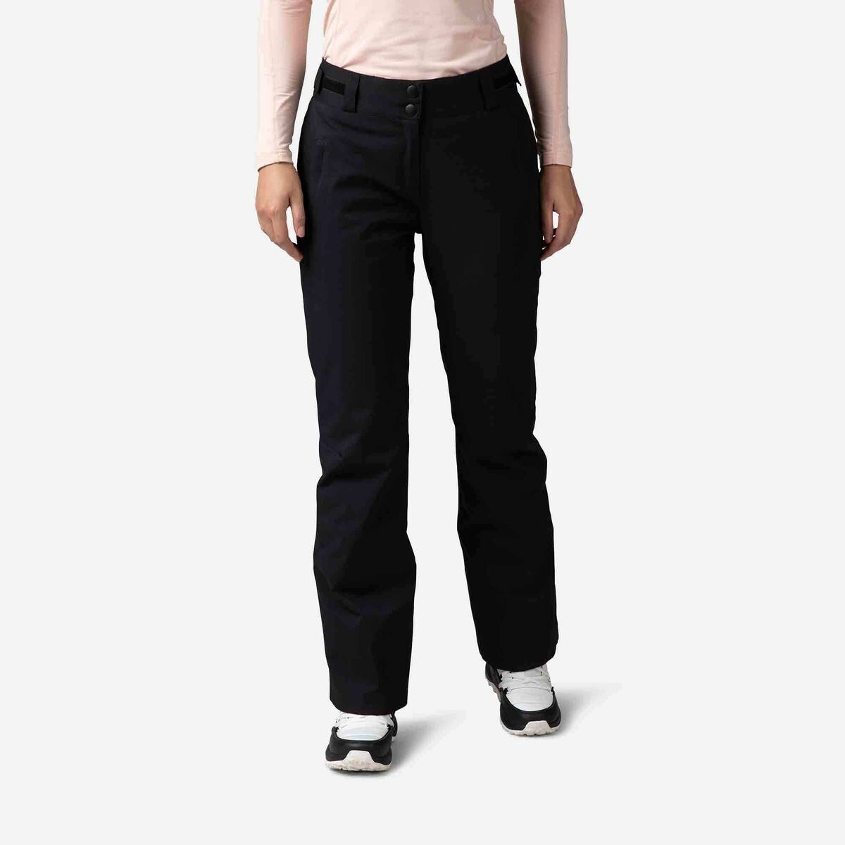 Rossignol Staci Pr Womens Pant ski pant -- front view on model showing insulated ski pant at Willis Ski and Board Pittsburgh