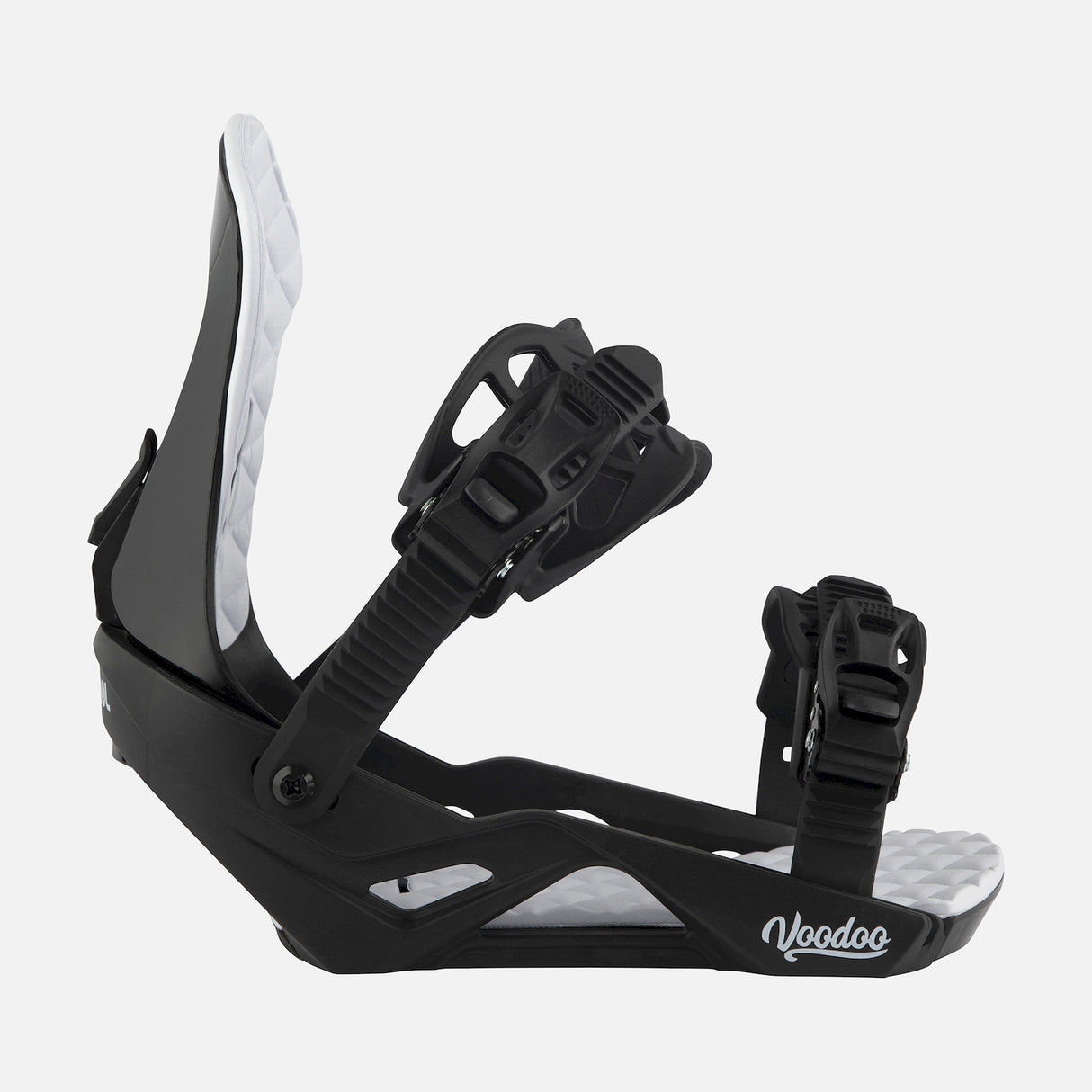 Rossignol Voodoo Snowboard Bindings snowboard binding -- top view showing highback and strap detail at Willis Ski and Board