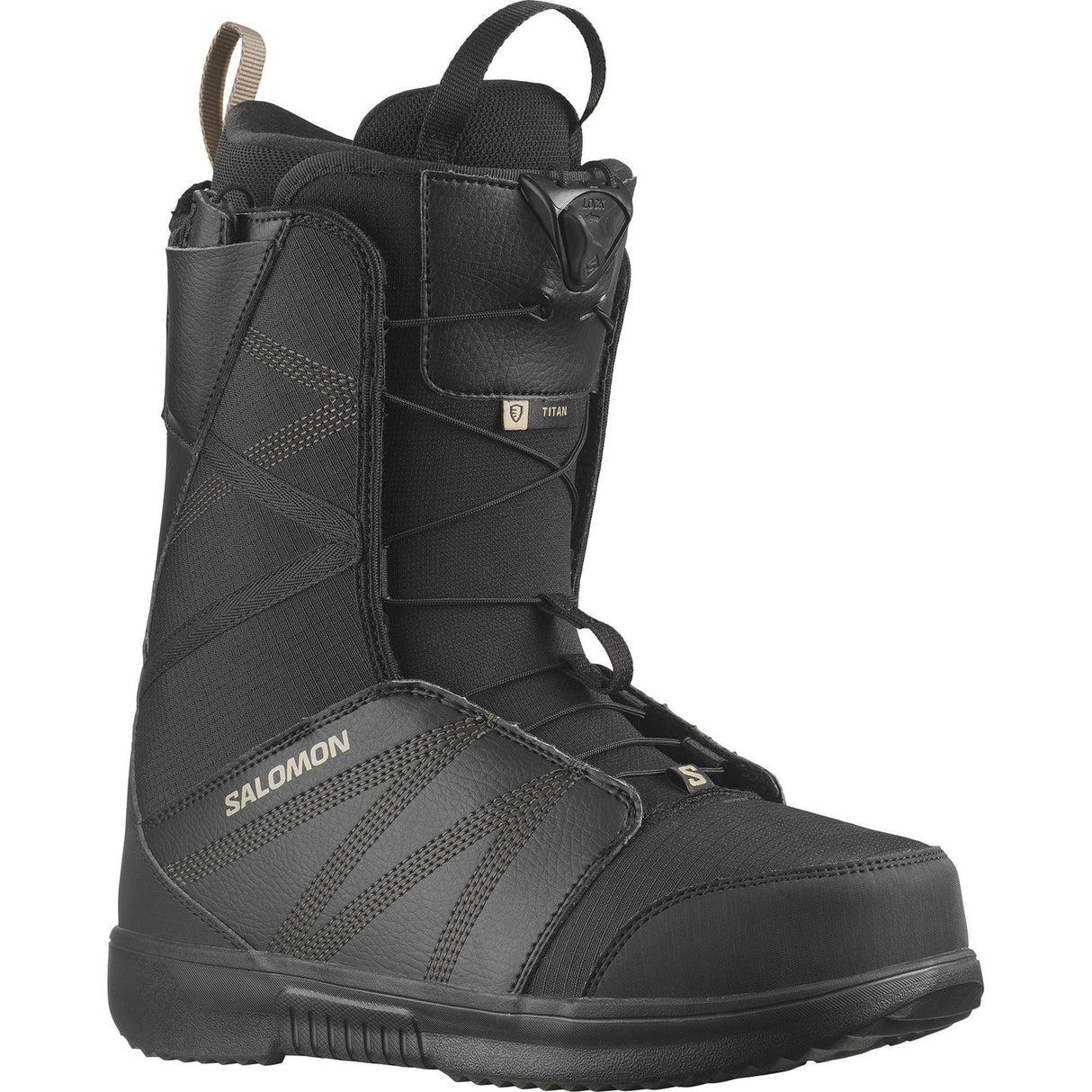 Salomon Titan Boa Snowboard Boots snowboard boot -- outside profile view at Willis Ski and Board Pittsburgh