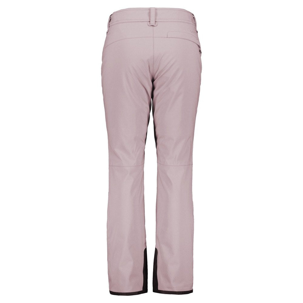 Scott Ultimate Dryo 10 Womens Pant ski pant -- Cloud Pink colorway front view on model