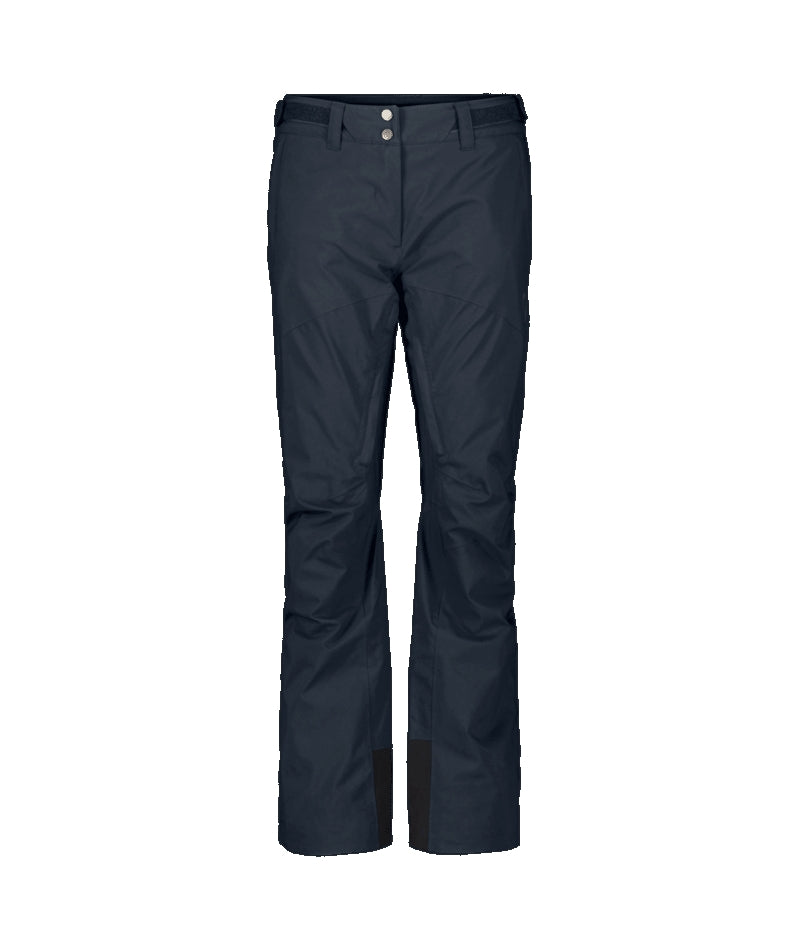 Scott Ultimate Dryo 10 Womens Pant ski pant -- Dark Blue colorway front view on model