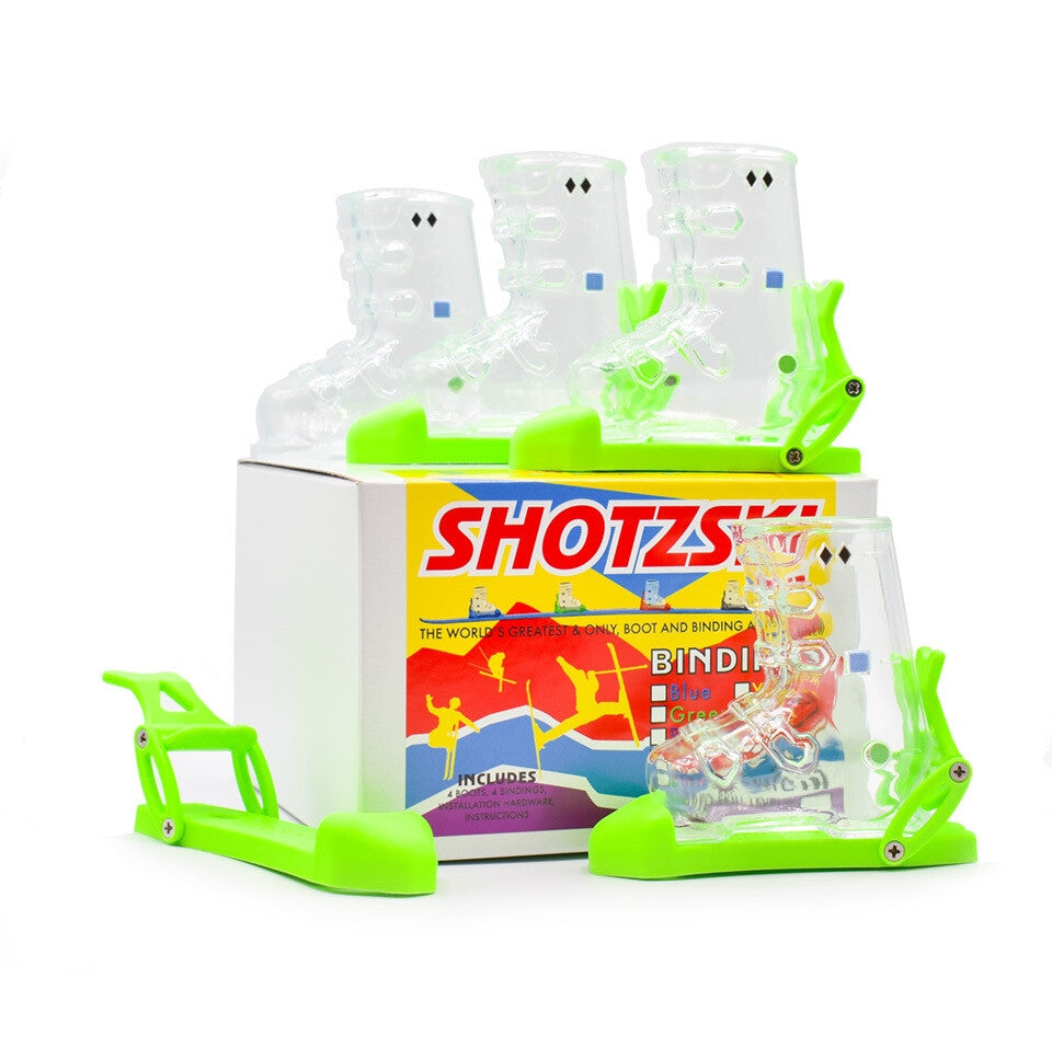 Shotzski 4-pack (4 Boots- 4 Bindings)