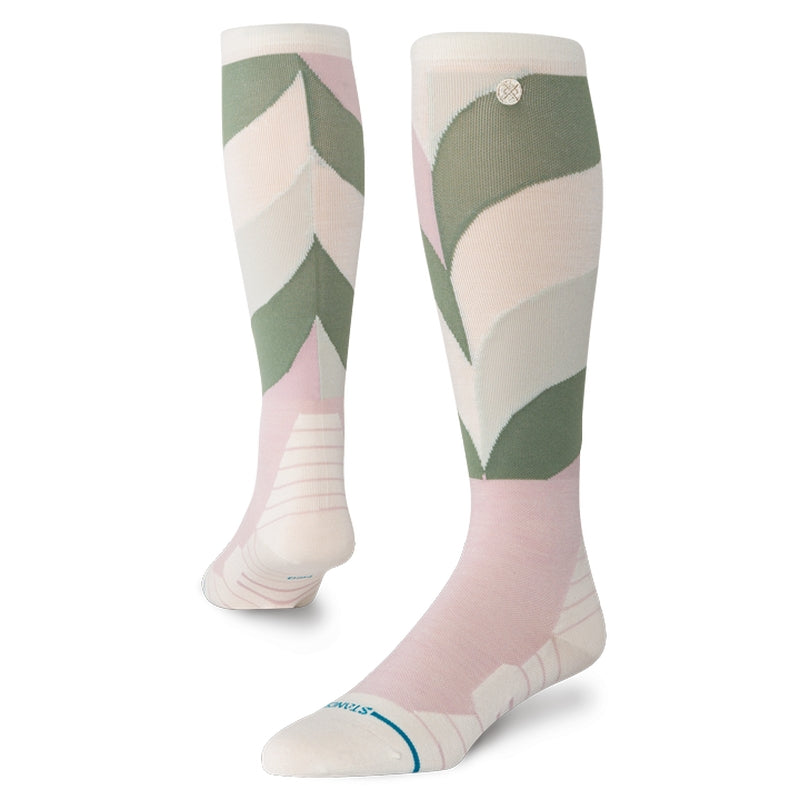 Stance Geo Petals Womens Sock 2026 sock -- product view showing sock construction