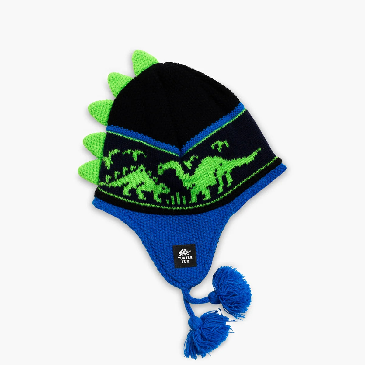 This is an image of Turtel Fur Dino-Mite Toddler Beanie