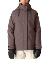 686 Spellbound Womens Jacket 2026 ski jacket -- front view on model showing insulated shell and hood at Willis Ski and Board