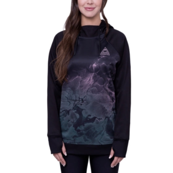 This is an image of 686 Bonded Womens Fleece Pullover