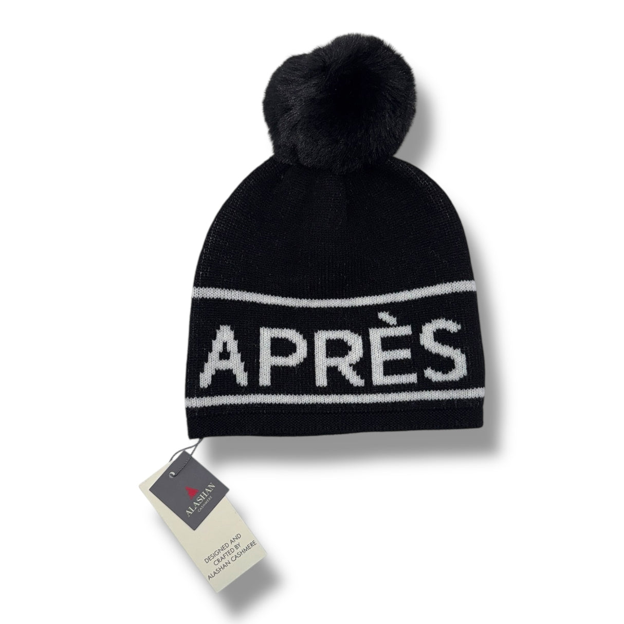 Alashan Apres Pom Pom Beanie product -- product view at Willis Ski and Board Pittsburgh