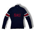Alashan Ski 1/4 Mock Neck Sweater all-mountain ski -- top sheet graphic at Willis Ski and Board Pittsburgh