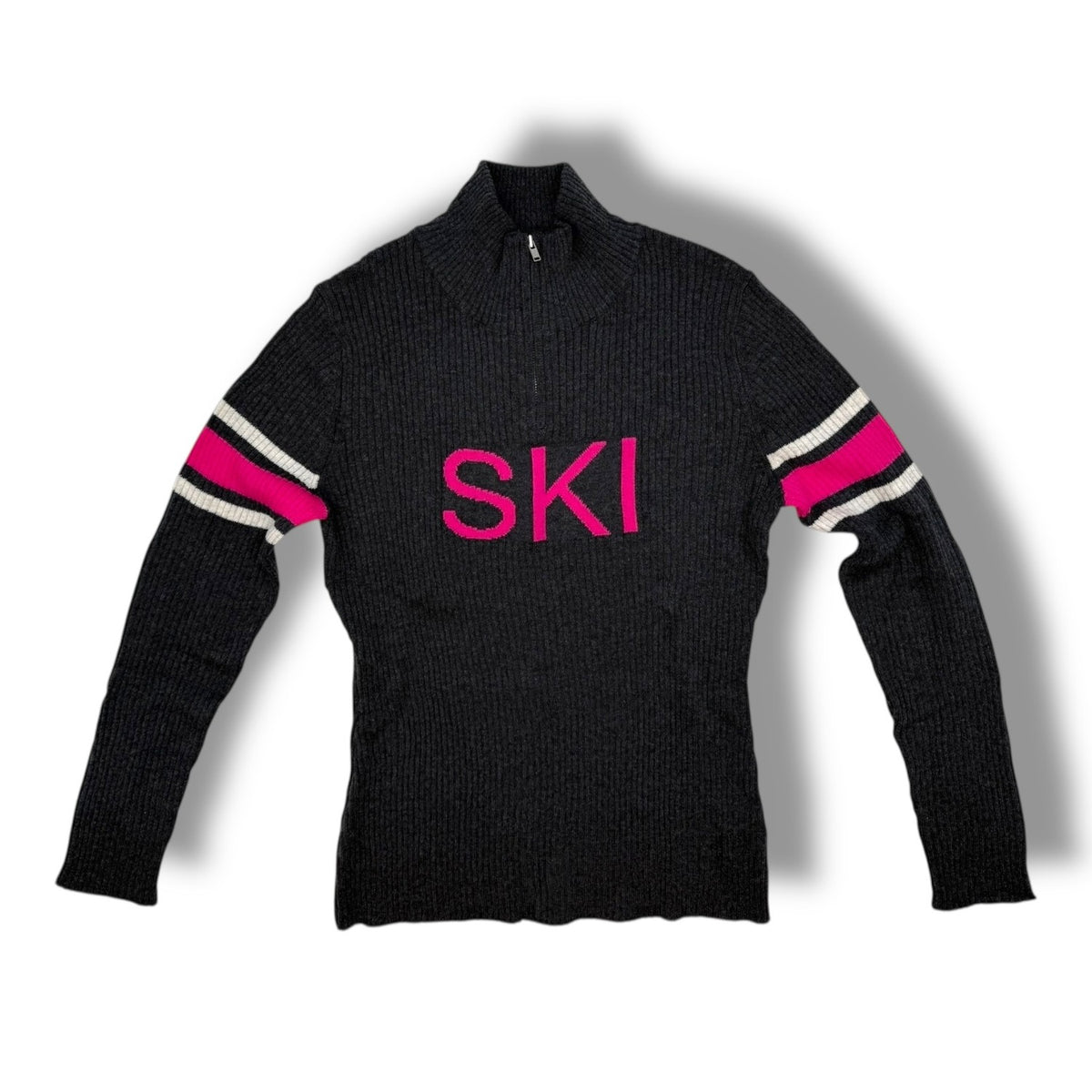 Alashan Ski 1/4 Mock Neck Sweater