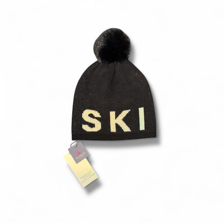 Alashan Ski Pom Pom Hat all-mountain ski -- top sheet graphic at Willis Ski and Board Pittsburgh