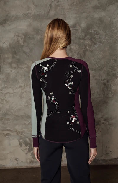 Alp-n-rock Jessica Womens Crew 2026 product -- Black colorway product view