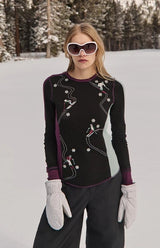 Alp-n-rock Jessica Womens Crew 2026 product -- Black colorway product view