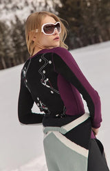Alp-n-rock Jessica Womens Crew 2026 product -- Black colorway detail view