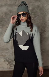 Alp-n-rock Simran Mock Neck Womens Sweater 2026 product -- product view at Willis Ski and Board Pittsburgh