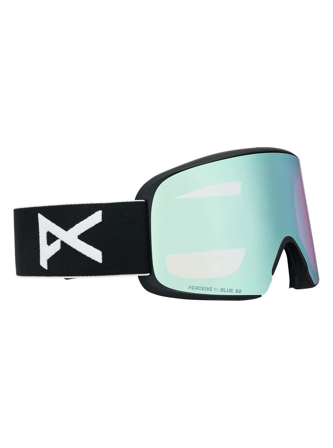 Anon M6s Goggles With Bonus Lens And Mfi Face Mask goggle -- front view showing lens and frame at Willis Ski and Board