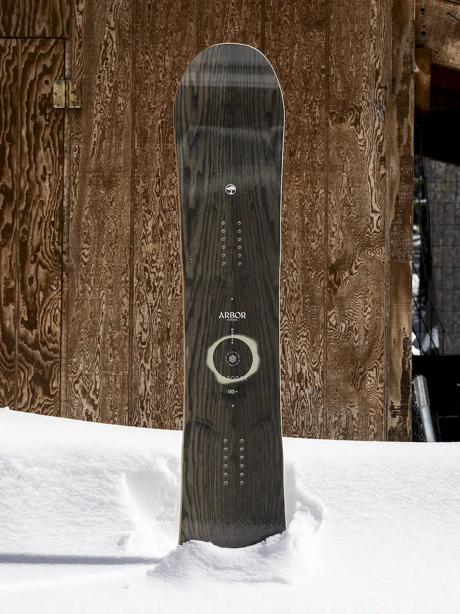 Arbor Mantra Snowboard 2026 With Rome Shift Bindings