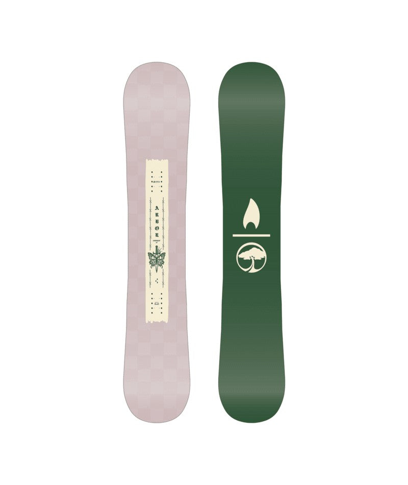 Arbor Cadence Snowboard 2026 all-mountain snowboard -- top sheet graphic at Willis Ski and Board Pittsburgh