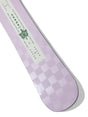 Arbor Cadence Snowboard 2026 alpine binding -- Womens colorway top view showing toe and heel piece