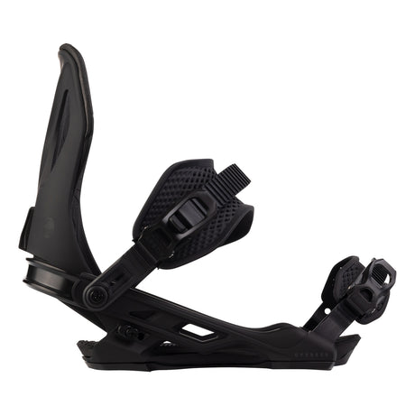 Arbor Cypress Snowboard Bindings snowboard binding -- top view showing highback and strap detail at Willis Ski and Board