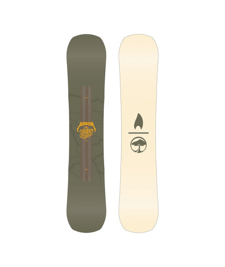 This is an image of Arbor Draft Snowboard 2026