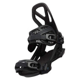 Arbor Hemlock Snowboard Bindings snowboard binding -- top view showing highback and strap detail at Willis Ski and Board