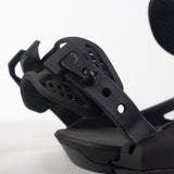 Arbor Hemlock Snowboard Bindings snowboard binding -- Black Black Small colorway side profile