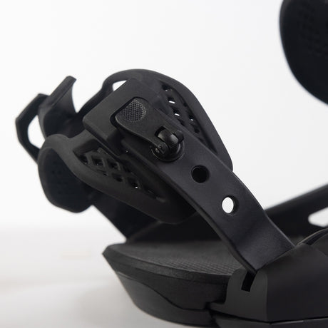 Arbor Hemlock Snowboard Bindings snowboard binding -- Black Black Small colorway side profile